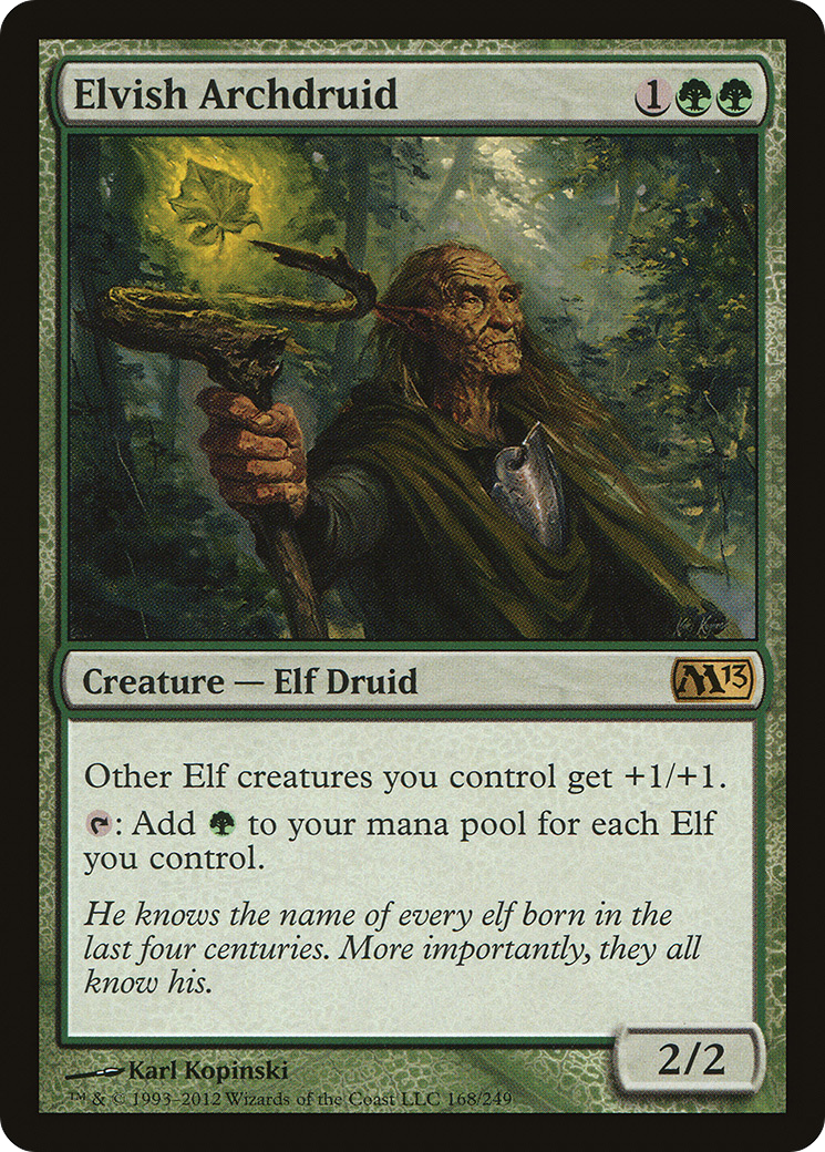 Elvish Archdruid (M13-168)