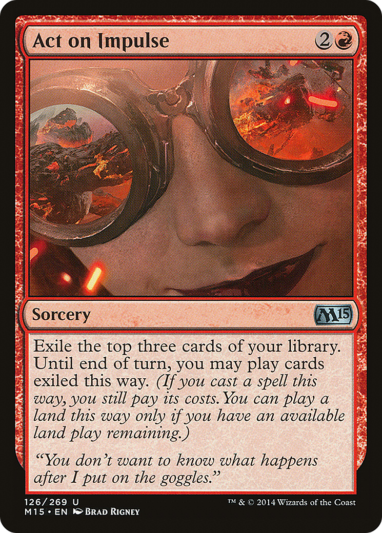 Act on Impulse (M15-126)  Foil