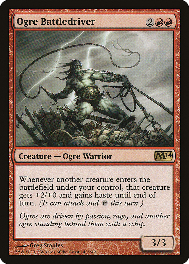 Ogre Battledriver (M14-148)  Foil