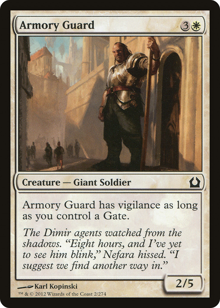 Armory Guard (RTR-002)  Foil