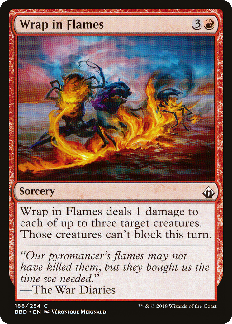 Wrap in Flames (BBD-188)  Foil