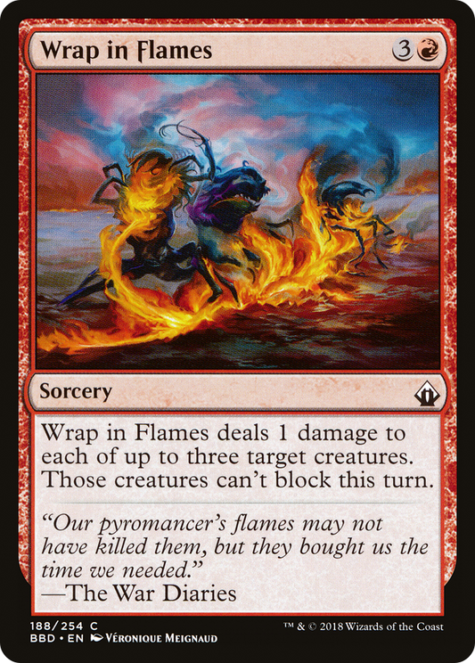 Wrap in Flames (BBD-188)  Foil