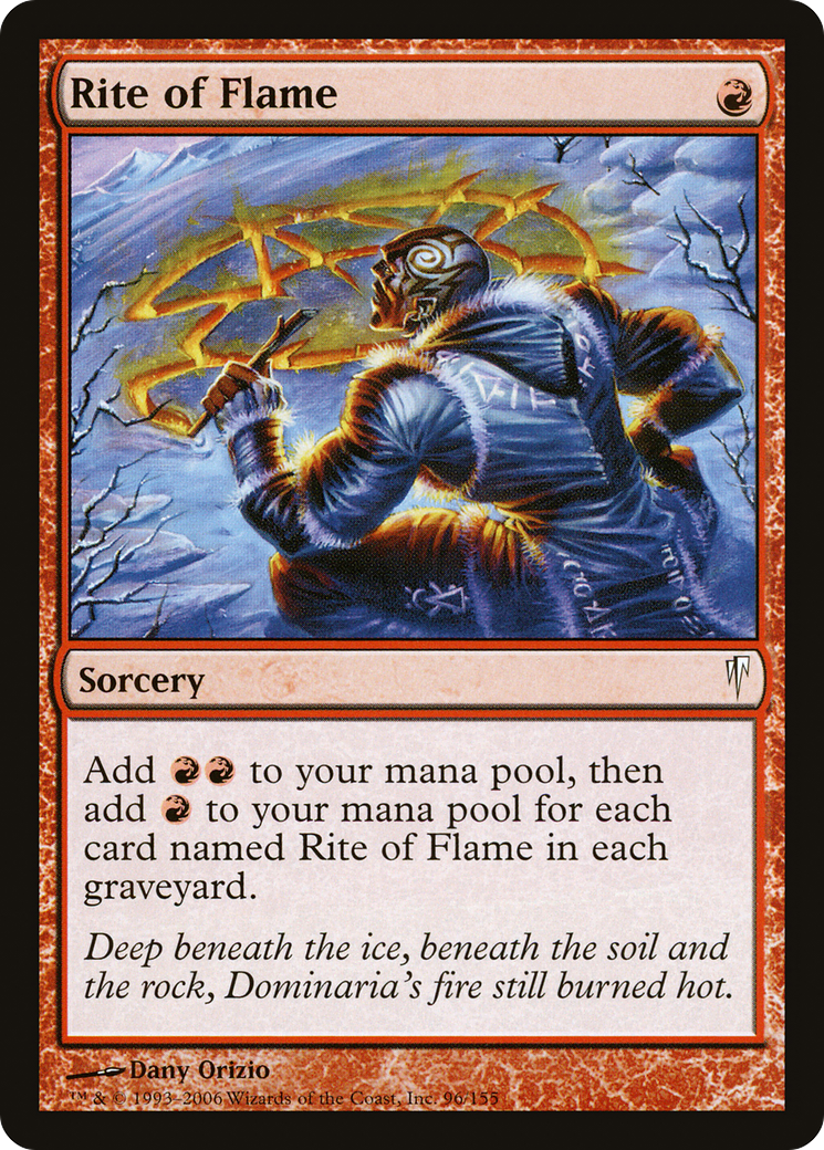Rite of Flame (CSP-096)  Foil