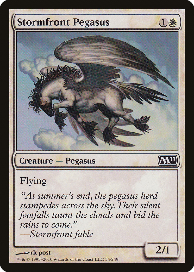 Stormfront Pegasus (M11-034)  Foil