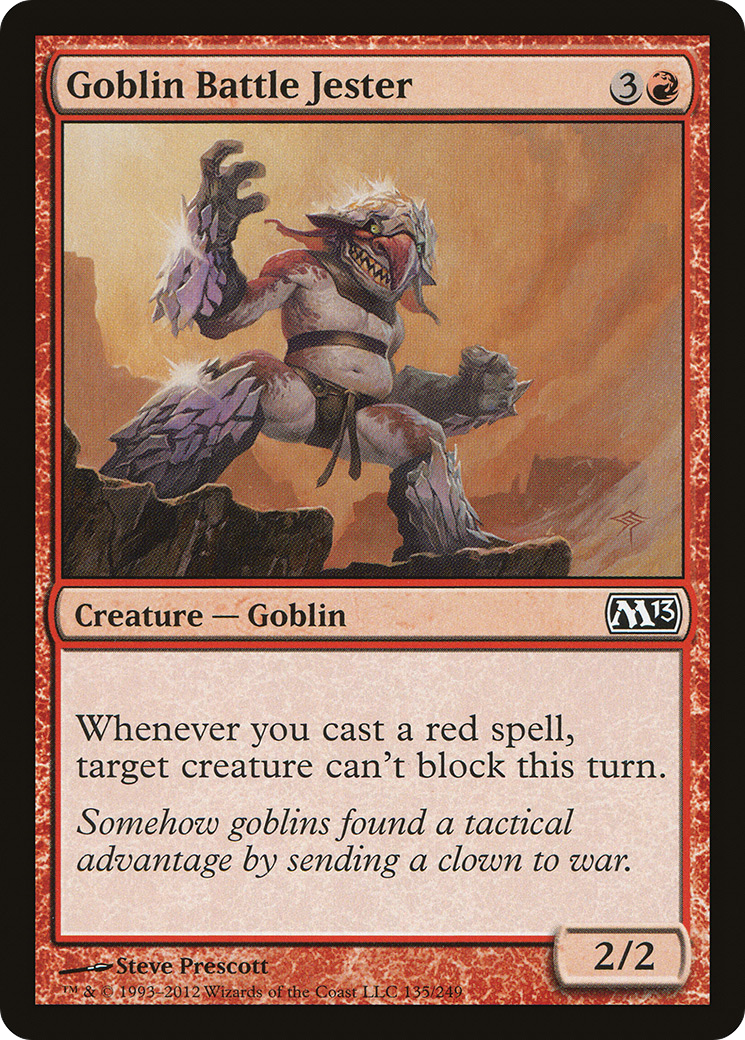 Goblin Battle Jester (M13-135)  Foil