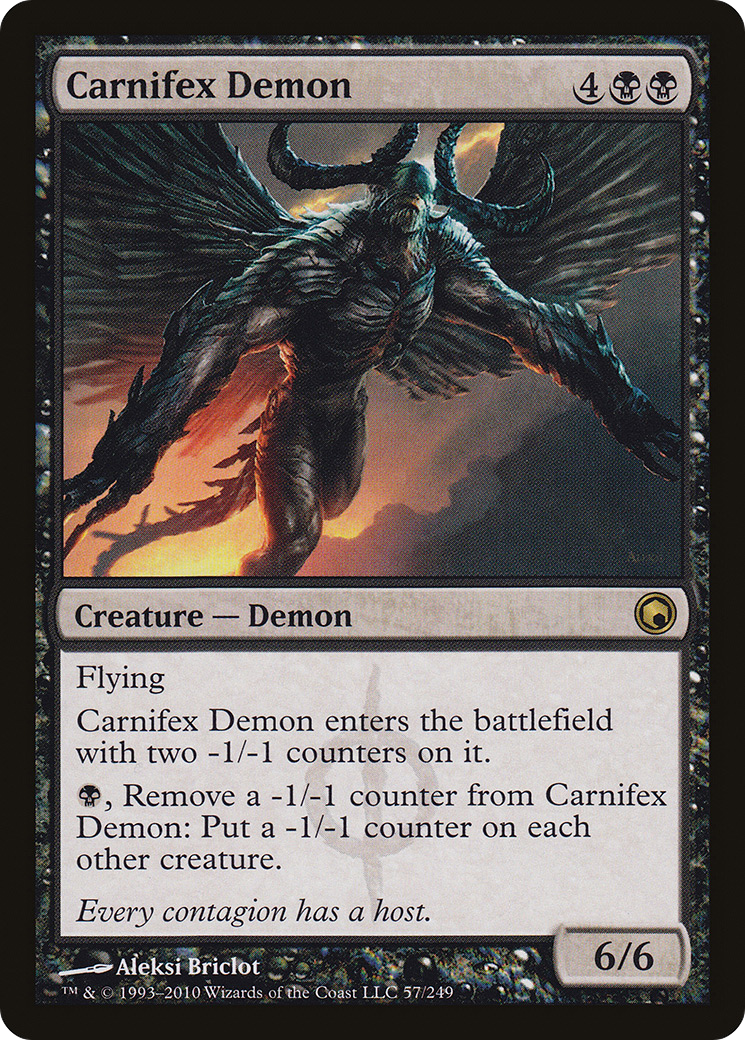 Carnifex Demon (SOM-057)  Foil