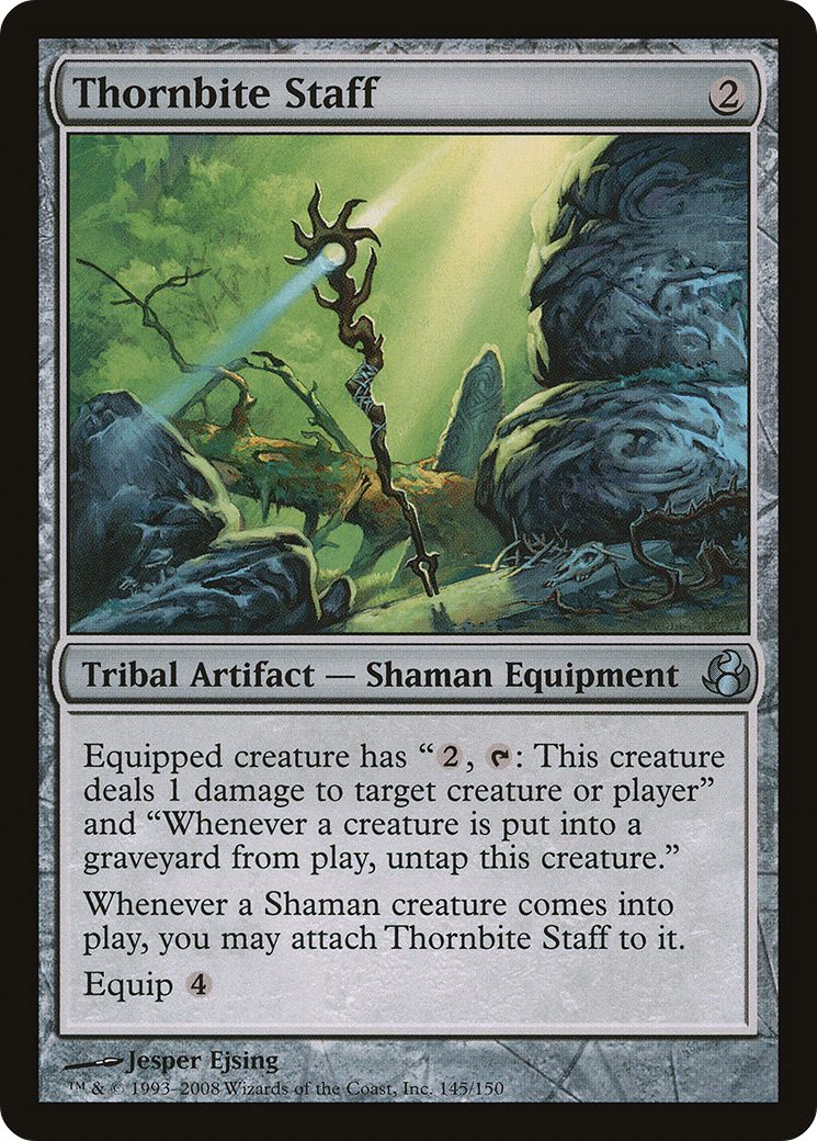 Thornbite Staff (MOR-145)  Foil