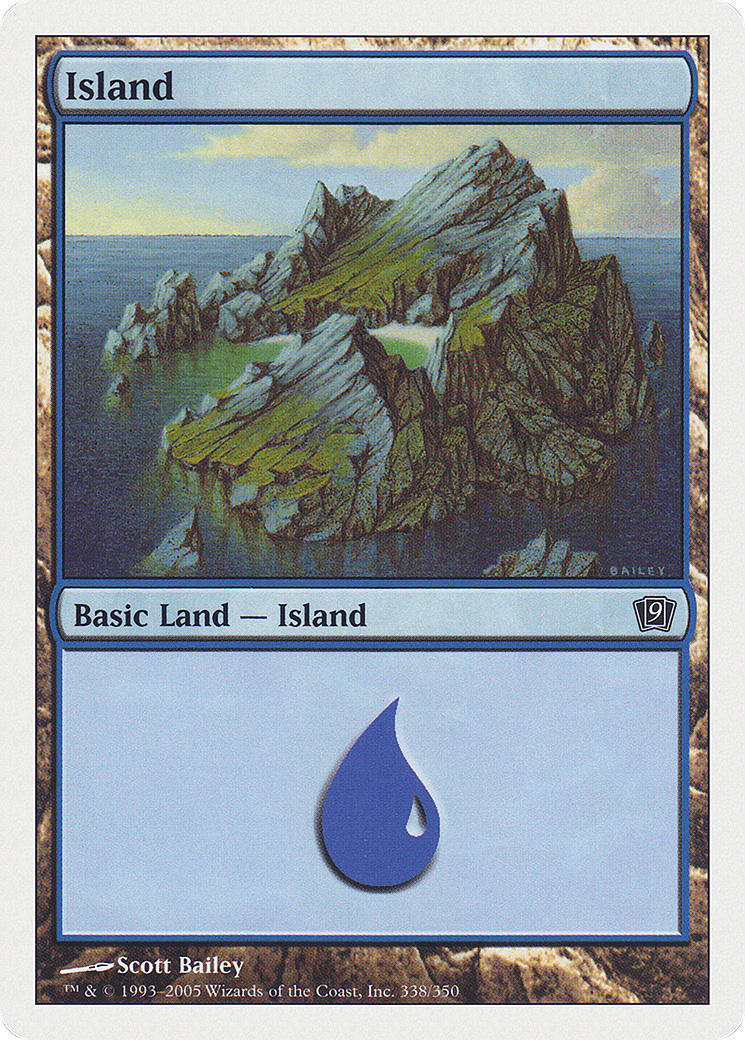 Island (9ED-338)  Foil