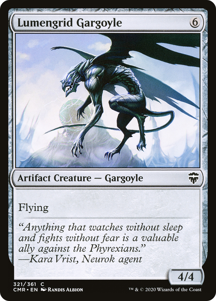 Lumengrid Gargoyle (CMR-321)  Foil