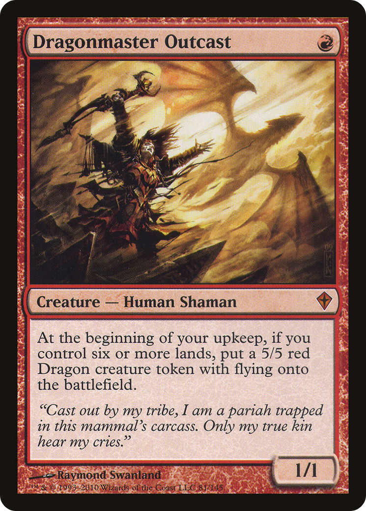 Dragonmaster Outcast (WWK-081)  Foil