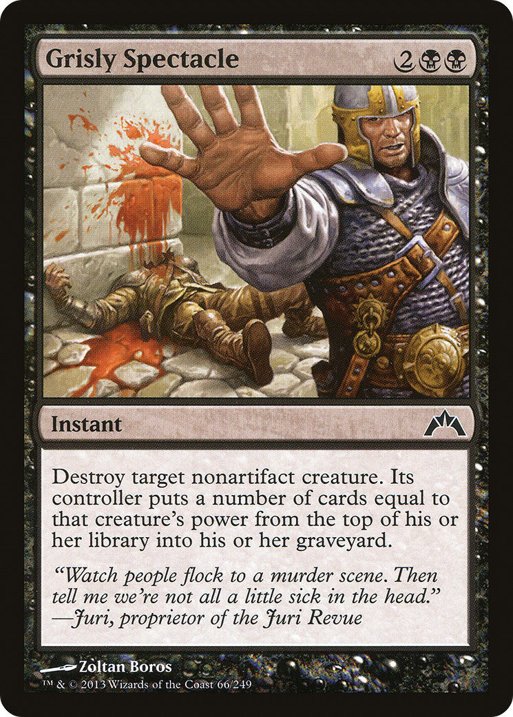 Grisly Spectacle (GTC-066)  Foil