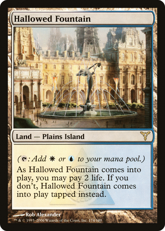 Hallowed Fountain (DIS-174)  Foil