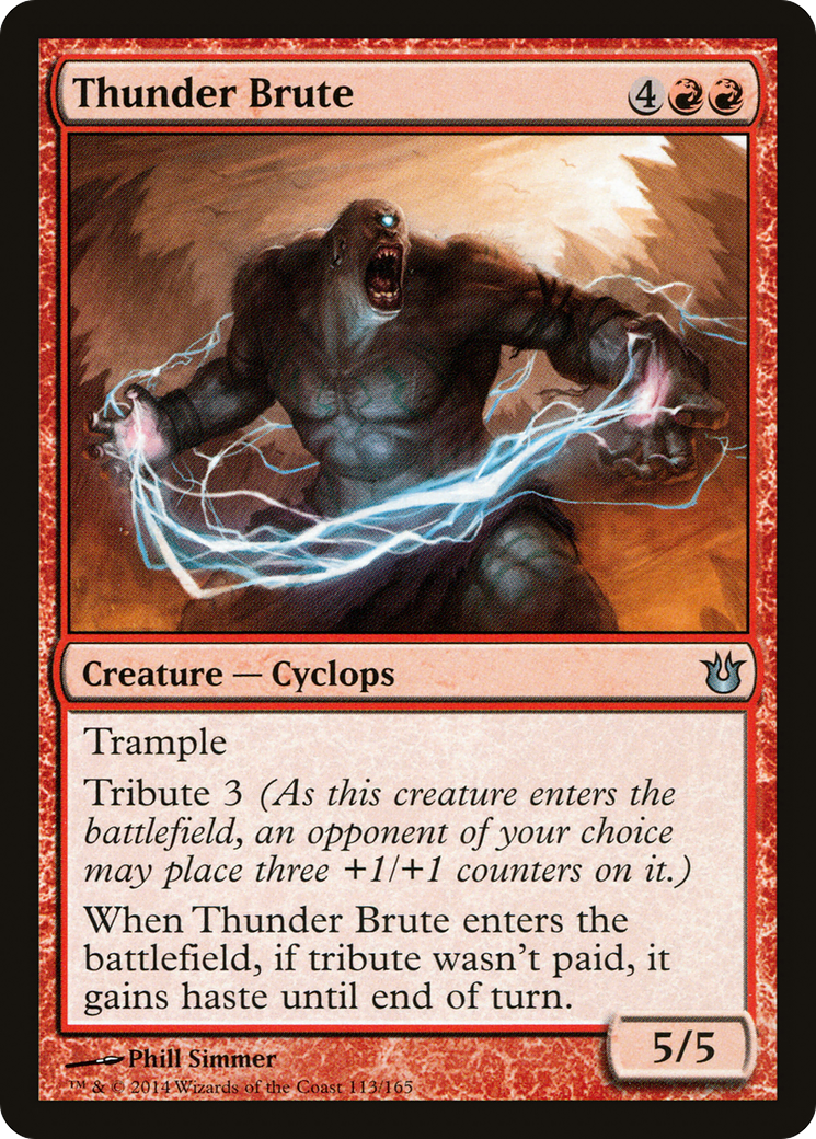 Thunder Brute (BNG-113)  Foil