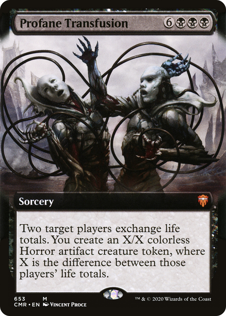 Profane Transfusion (Extended Art) (CMR-653)  Foil