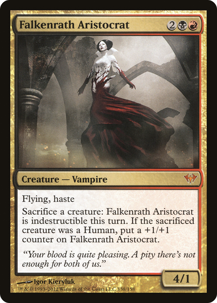 Falkenrath Aristocrat (DKA-138)  Foil