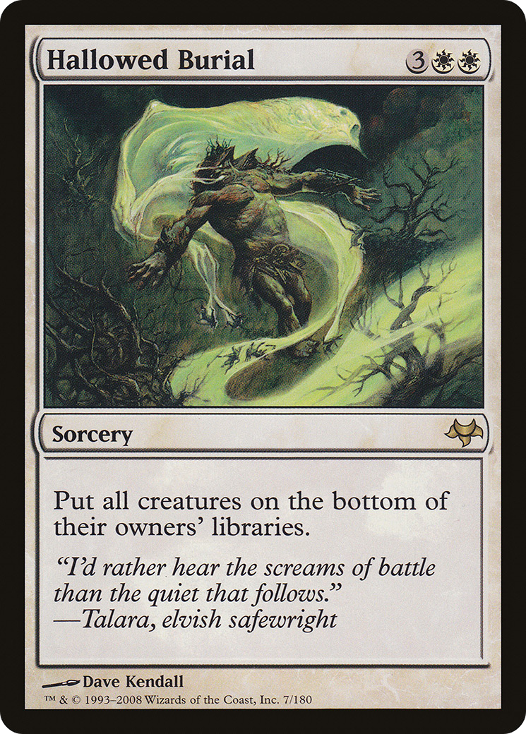 Hallowed Burial (EVE-007)  Foil