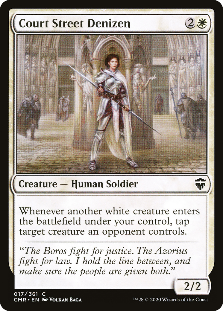 Court Street Denizen (CMR-017)  Foil