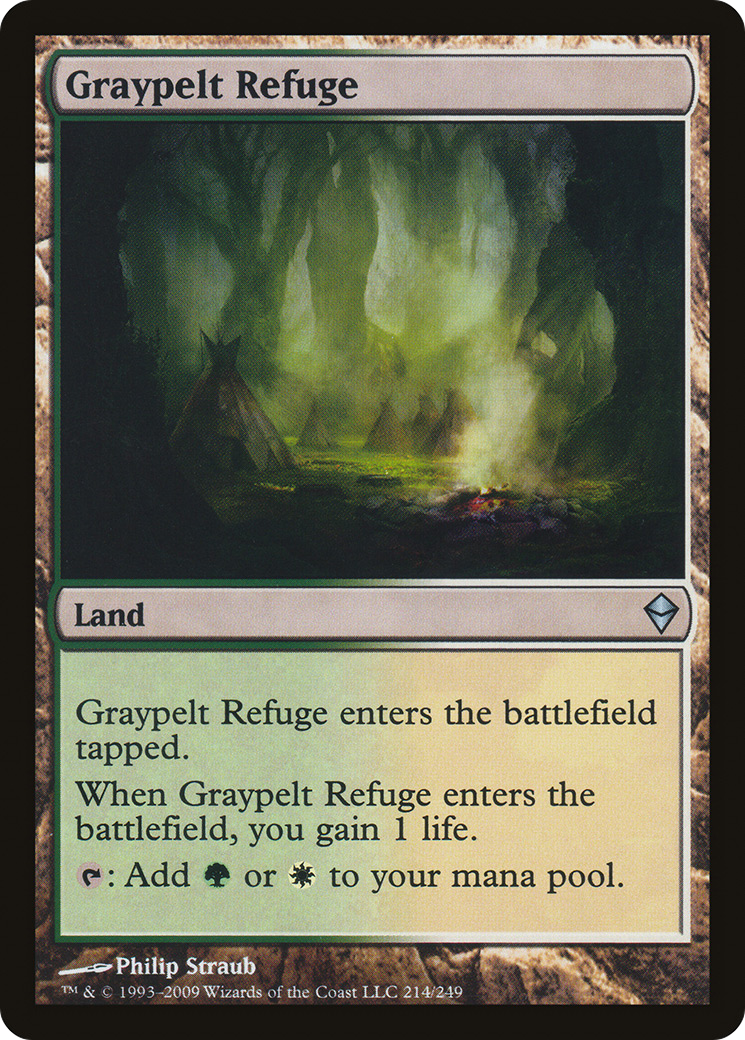 Graypelt Refuge (ZEN-214)  Foil