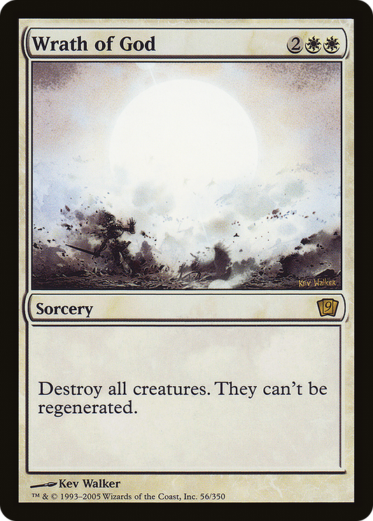 Wrath of God (9ED-056)  Foil