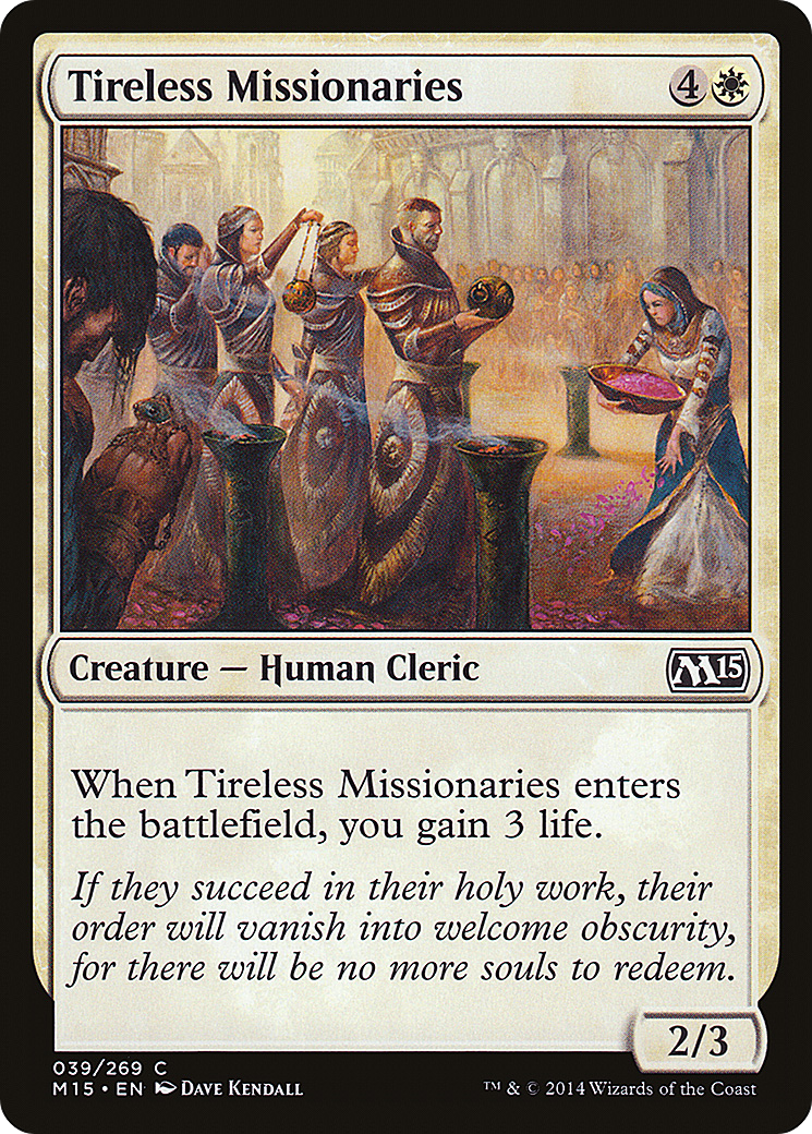 Tireless Missionaries (M15-039)  Foil