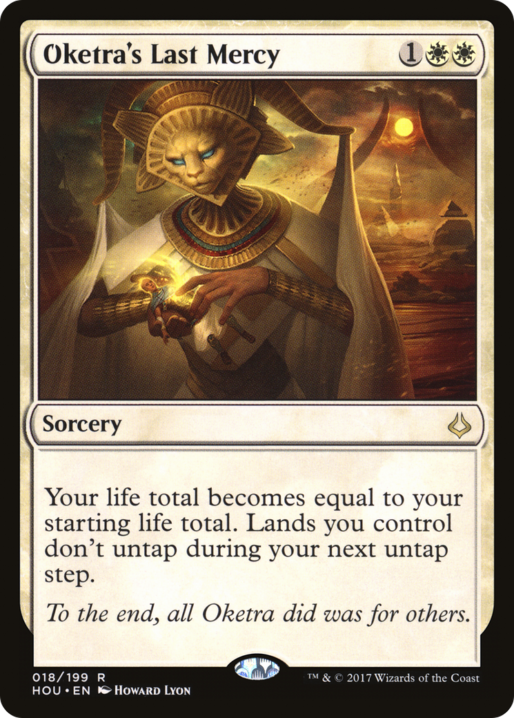 Oketra's Last Mercy (HOU-018)  Foil