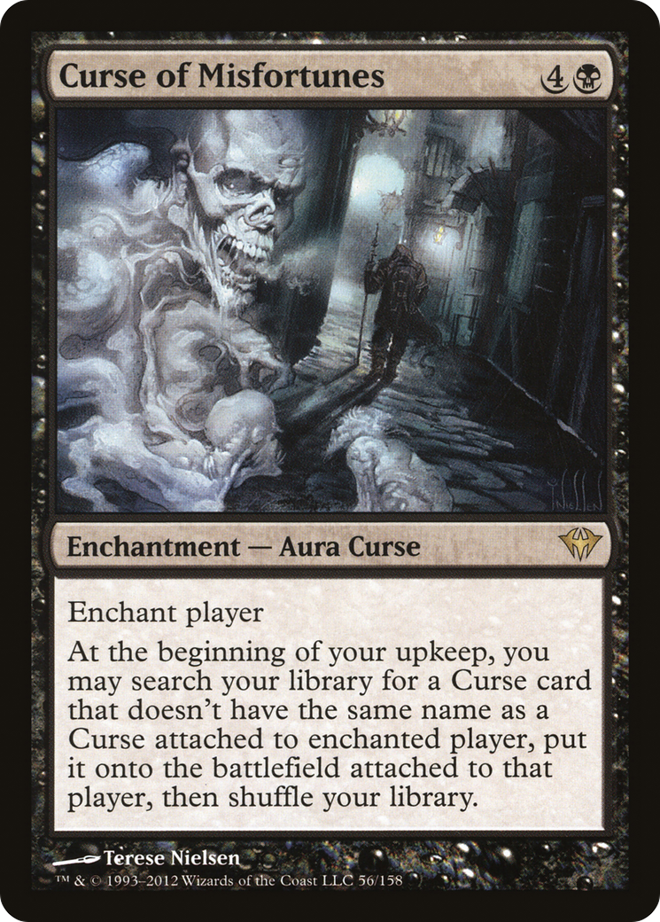 Curse of Misfortunes (DKA-056)  Foil