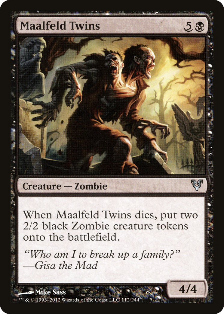 Maalfeld Twins (AVR-112)  Foil
