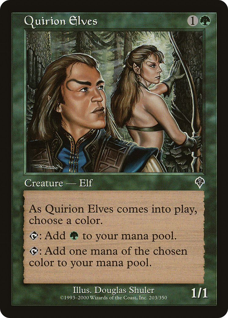 Quirion Elves (INV-203)  Foil