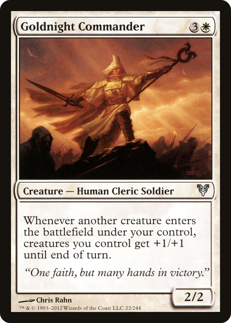 Goldnight Commander (AVR-022)