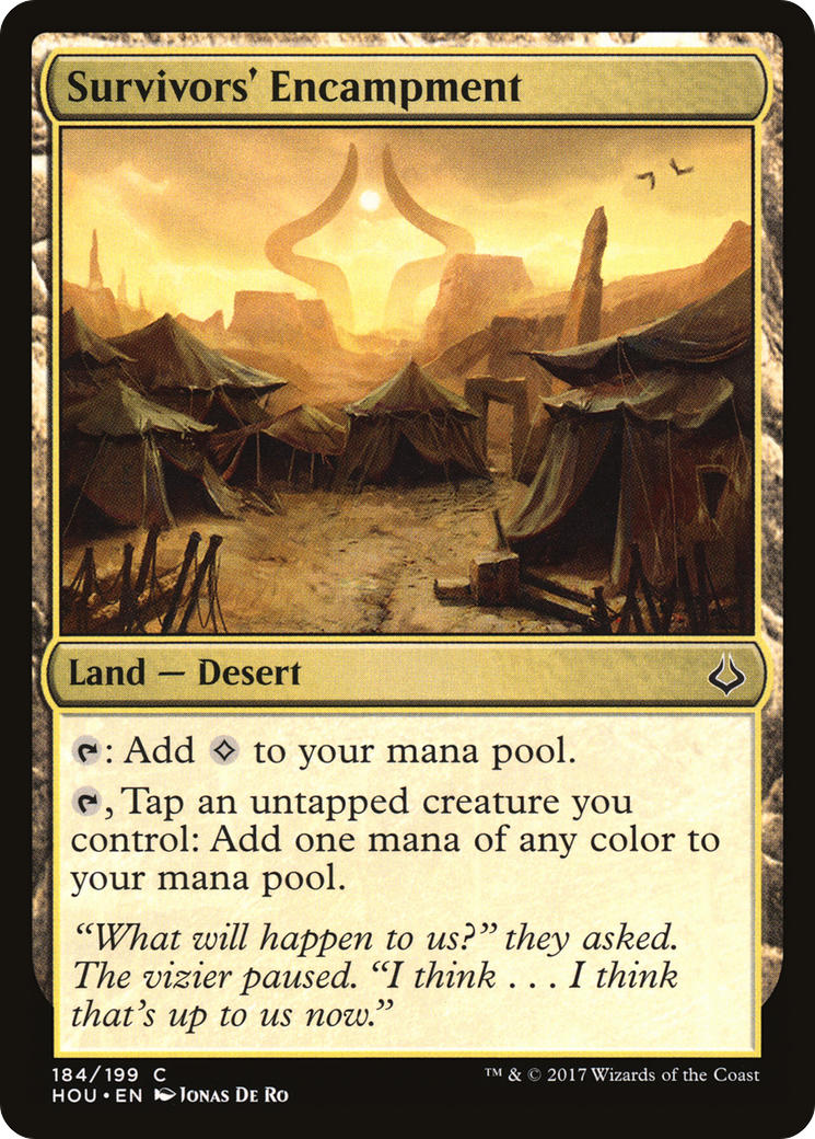 Survivors' Encampment (HOU-184)  Foil
