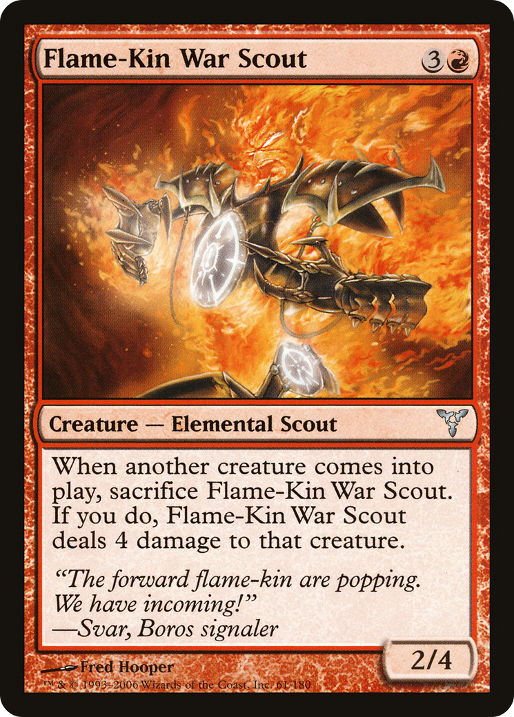 Flame-Kin War Scout (DIS-061)