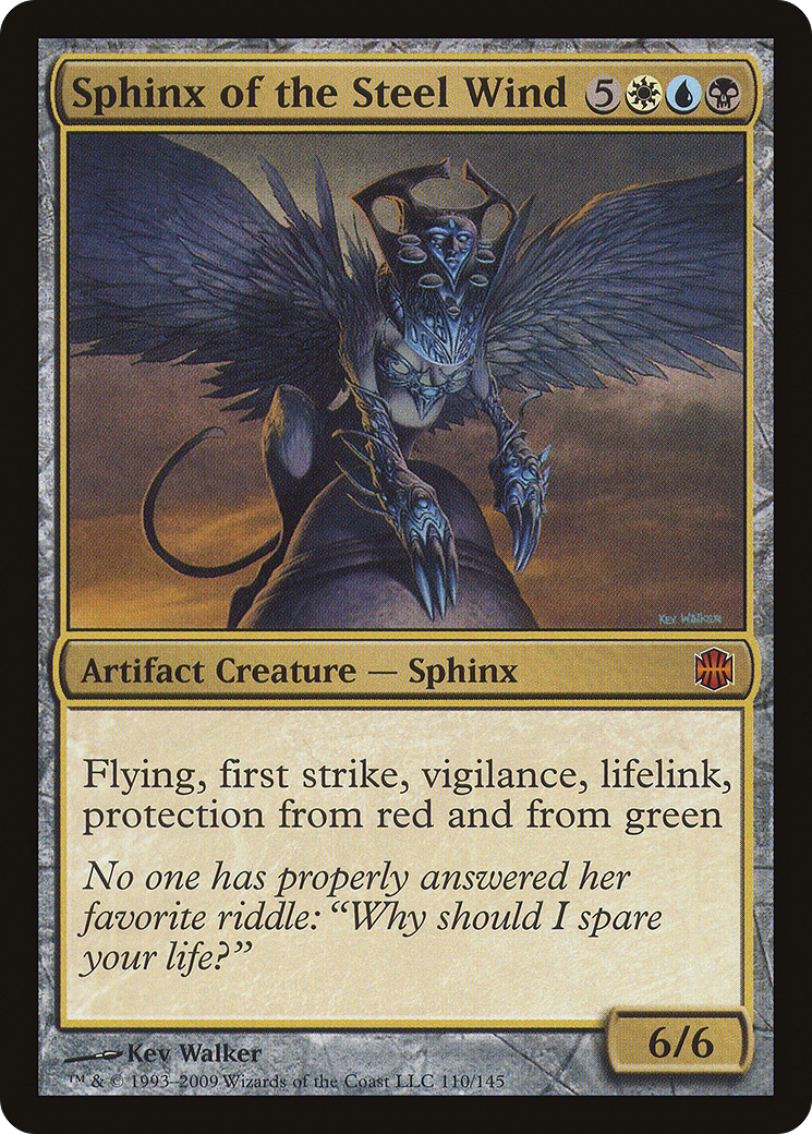 Sphinx of the Steel Wind (ARB-110)  Foil