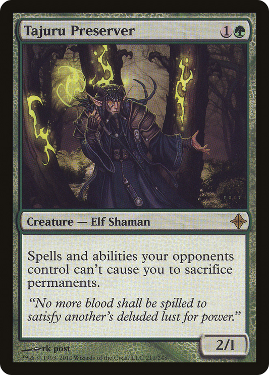 Tajuru Preserver (ROE-211)  Foil
