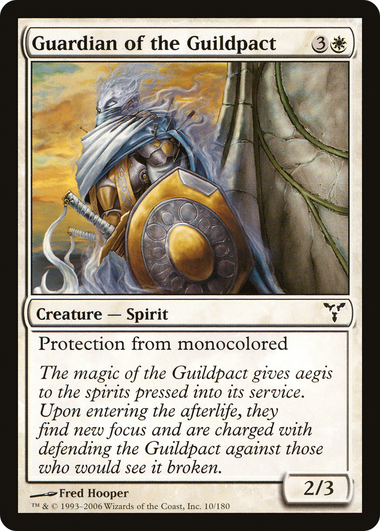 Guardian of the Guildpact (DIS-010)  Foil