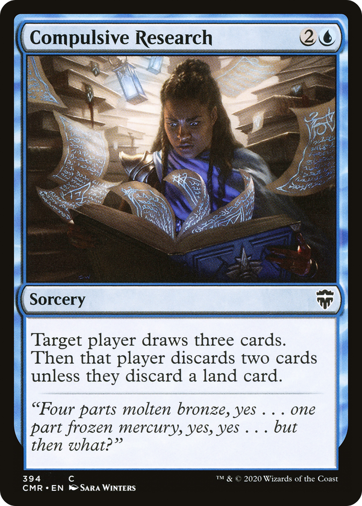 Compulsive Research (CMR-394)