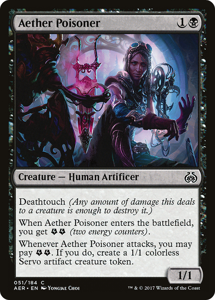 Aether Poisoner (AER-051)  Foil