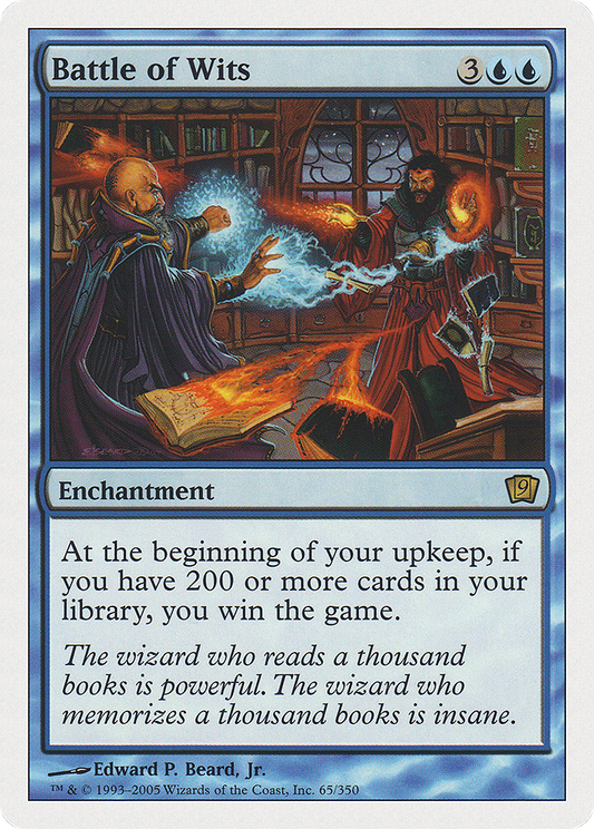 Battle of Wits (9ED-065)  Foil