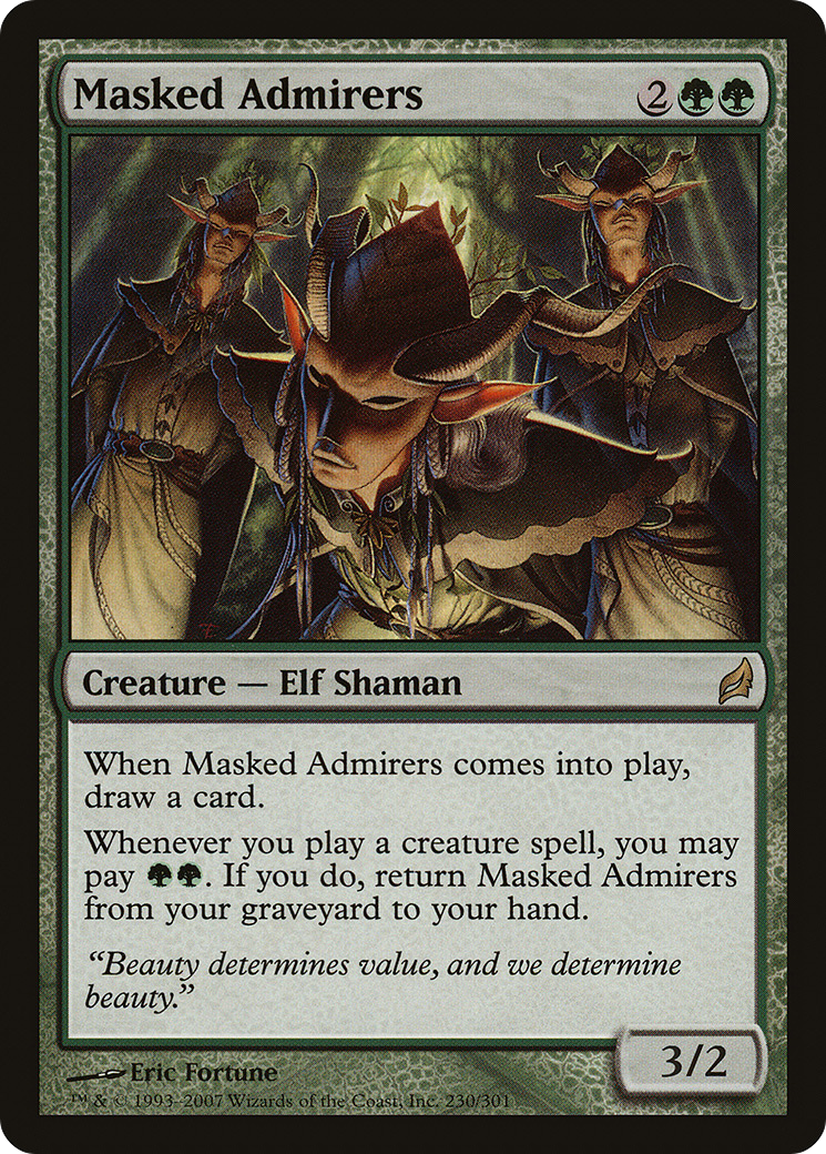Masked Admirers (LRW-230)  Foil