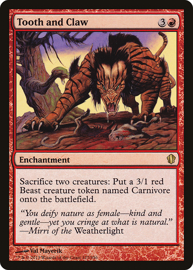 Tooth and Claw (C13-127)