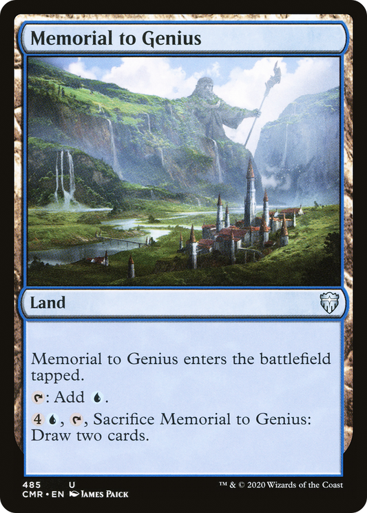 Memorial to Genius (CMR-485)