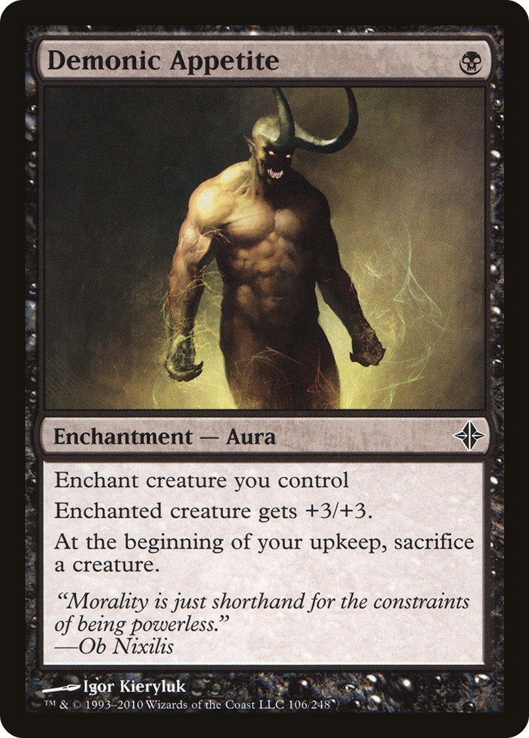 Demonic Appetite (ROE-106)  Foil
