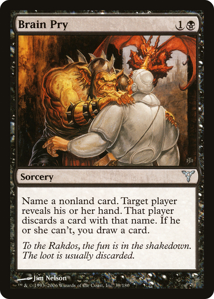 Brain Pry (DIS-039)  Foil