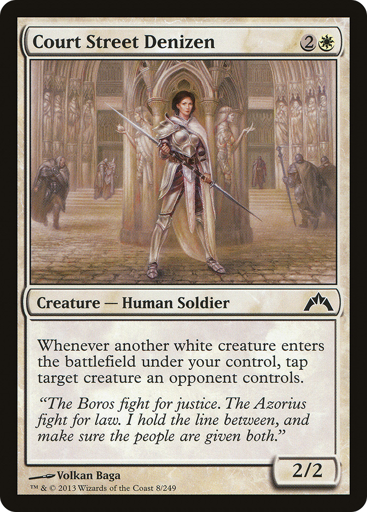 Court Street Denizen (GTC-008)  Foil