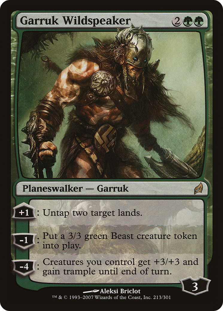 Garruk Wildspeaker (LRW-213)  Foil