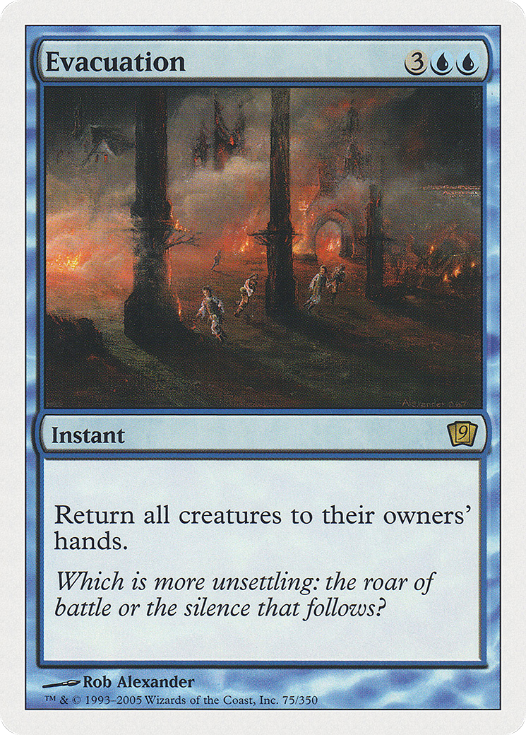 Evacuation (9ED-075)  Foil