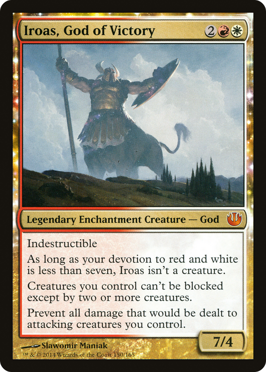 Iroas, God of Victory (JOU-150)  Foil
