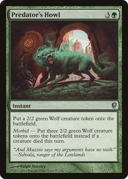 Predator's Howl (CNS-037)  Foil
