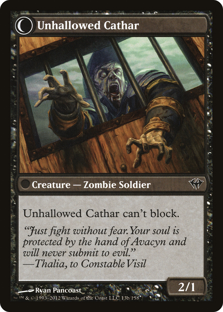 Loyal Cathar (DKA-013)  Foil