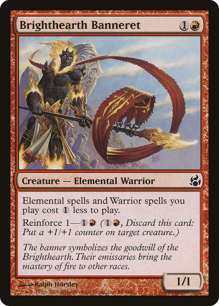 Brighthearth Banneret (MOR-088)  Foil
