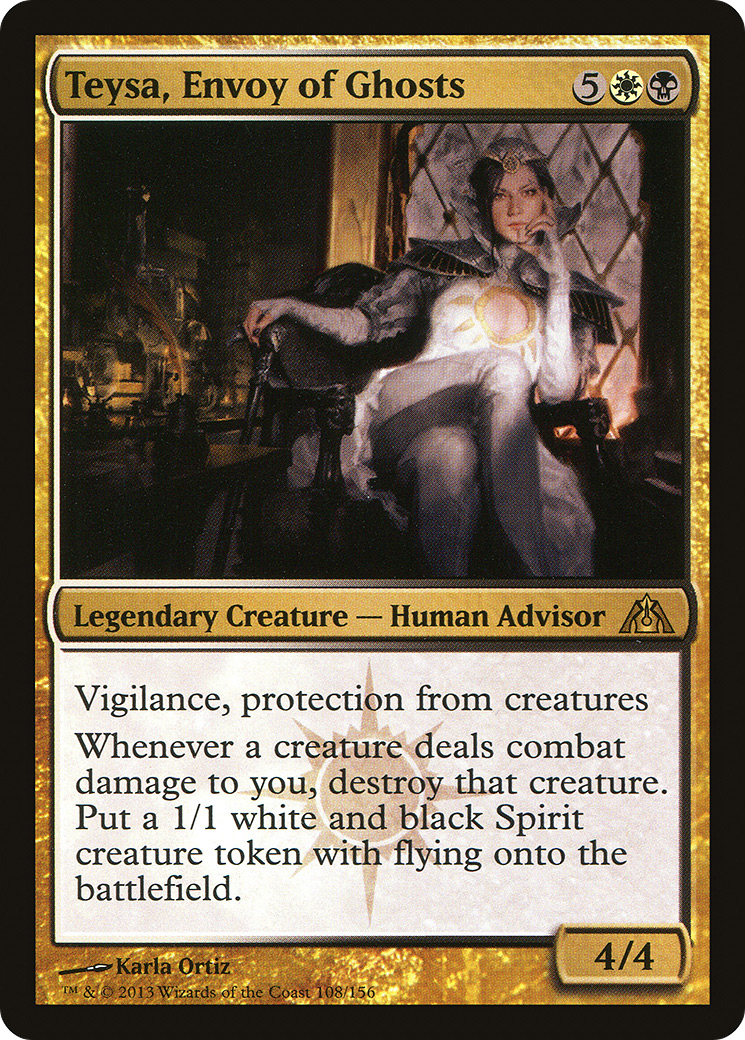 Teysa, Envoy of Ghosts (DGM-108)  Foil